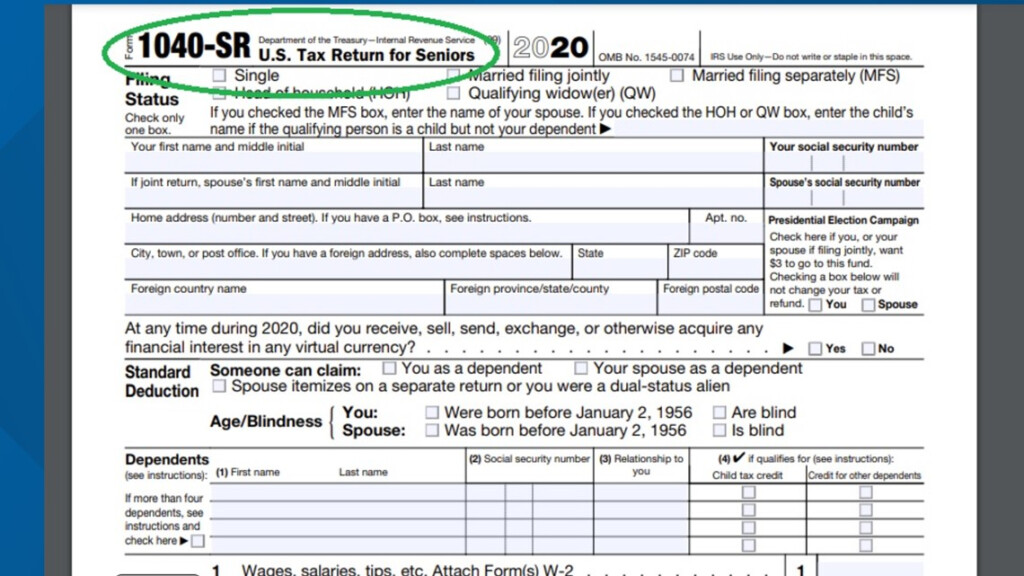Irs 1040 Form Recovery Rebate Credit Irs Releases Draft Of Form 1040 