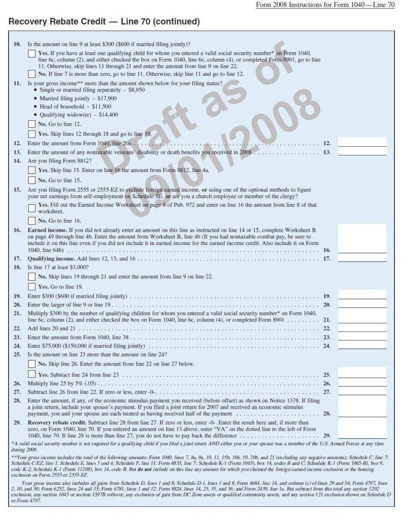 Irs Letter 2023 Recovery Rebate Credit Recovery Rebate